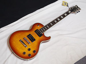 DEAN Thoroughbred Deluxe electric GUITAR - Trans Amber - NEW - B