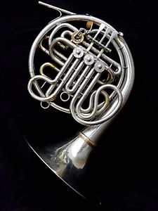 VERY RARE ALEXANDER MAINZ FRENCH HORN 101 N MODEL NICKEL-SILVER FAMOUS ORIGINE