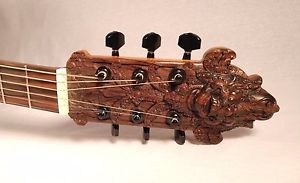 Blueberry Handmade Dreadnought Groove Guitar "Barong"