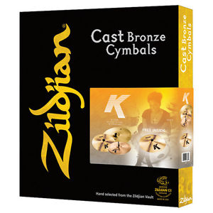 Zildjian K0800 Pack with FREE 18″ K Dark Thin Crash