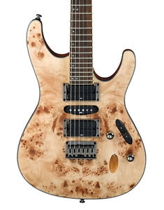 Ibanez S771PB-NTF Serie S Chitarra Elettrica, Poplar Nodo Top, Naturale Piatto