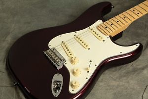 Fender American Standard Stratcaster Bordeaux Metallic Electric Guitar