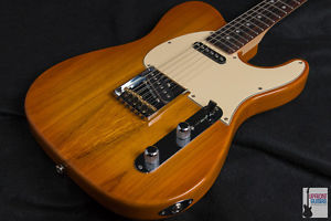 New USA G and L G&L ASAT Classic Spalted Alder Honey Burst Ships Worldwide