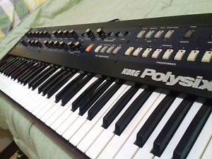 KORG Polysix Polyphonic Analog Synthesizer with Korg Flight Case