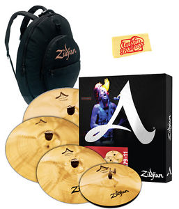 Zildjian A20579-11 A Custom Cymbal Set w/ Gig Bag