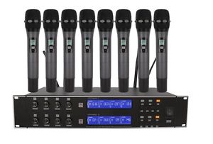UHF 8 Channels Karaoke Wireless Microphone System draadloos microfoon
