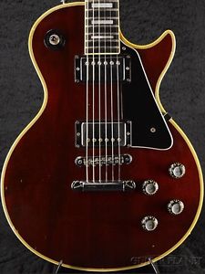 Gibson1978 Les Paul Custom Wine Red Chrome Hardware Maple Neck Vintage F/S