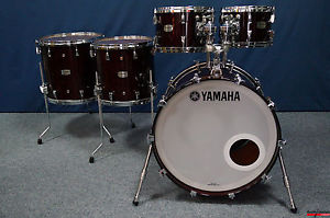 Yamaha Absolute Hybrid Maple Shellset  "Classic Walnut"  22,10,12,14,16" Demoset