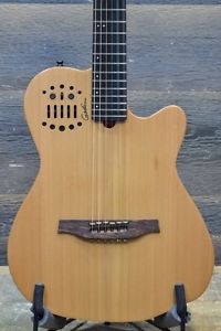 Godin A10 Natural Steel "SF" 10-String Electro-Acoustic Guitar w/ Bag #14054145