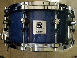 sonor designer maple light snare first generation 6.5x14 blue stain nice!