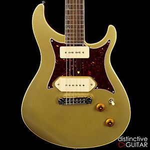 ROGER GIFFIN MODEL T DELUXE GOLDTOP ELECTRIC GUITAR SHORT SCALE W/ P90 PICKUPS