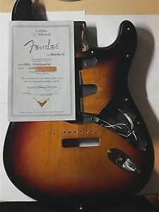 1995 Fender Custom Shop Stratocaster Body Sunburst