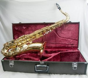 Yamaha YTS-24II Intermediate Tenor Saxophone, Durable Case, Ready to Play!
