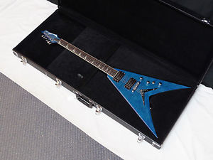 DEAN Dave Mustaine VMNT Limited Trans BLUE electric GUITAR new w/ CASE - V - B
