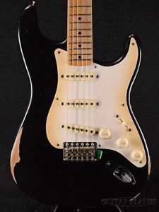 Fender Road Worn 50's Stratocaster -Black- 2012 Electric Guitar Free shipping