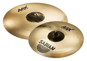 Sabian AAX 17in & 19in X-plosion Crash – Brilliant – Value Bundle – FREE Stic...