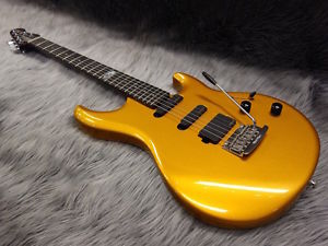 MUSIC MAN LUKE True Gold Electric guitar, Steve Lukather model, RARE!!! f0382