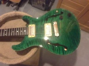 Paul Reed smith Hollowbody 1 Ten Top Moon Fretboard Inlays Excellent
