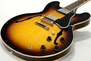 Gibson Memphis ES-335 Dot Reissue Vintage Sunburst Electric Guitar Free Shipping