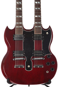 1988 Gibson EDS-1275 Doubleneck Guitar Cherry Red