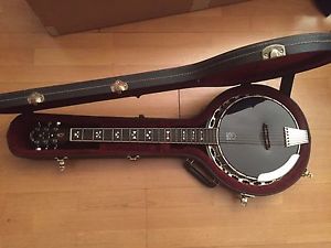Deering Banjo Maple Blossom 6-string! 90's! Banjitar