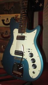 Vintage 1960s Kapa Continental Electric Guitar Made in USA Plays Great w/ gigbag