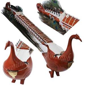 TAUS WITH BOW~TUN WOOD~GEAR TUNING PEG~FREE ROSEN/STRING~TOUS~KIRTAN~BHAJAN~RAAG