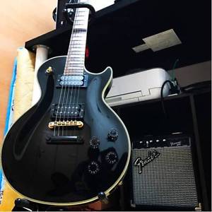 Greco Les Paul Black E-Guitar Free Shipping
