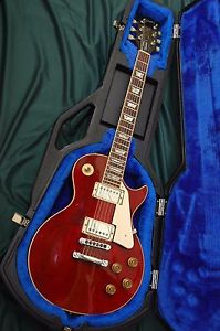 Vintage Gibson Les Paul Standard 1979 1980 Nina Hagen Band Wine Red + Case