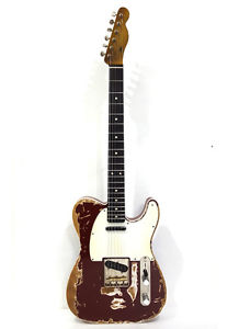 Telecaster Double Bound Dakota Red Heavy Relic