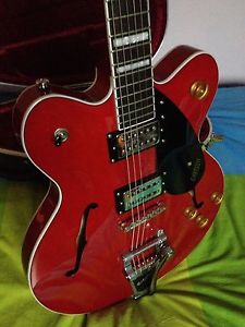 Gretsch G2622T Semi Electric Guitar Bigsby Flagstaff Red + Hiscox Hard 335 Case