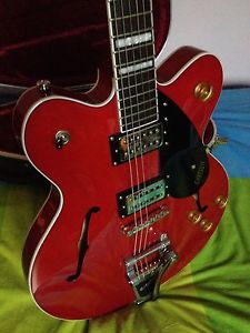 Gretsch G2622T Semi Electric Guitar Bigsby Flagstaff Red + Hiscox Hard 335 Case