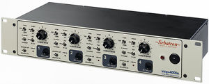 BRAND NEW Sebatron VMP-4000e Class A 4-Channel Valve Mic Preamp and DI + EQ