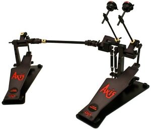 Axis A Longboard Double Bass Drum Pedal Black - A-L2CB