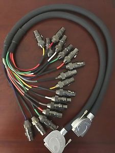 Zaolla Ultra Pure Solid Silver DB25 To XLRF, 2 Total, 3ft Lengths