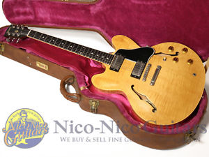 Gibson 1995 ES-335 Dot Reissue (Antique Natural) Used  w/ Hard case