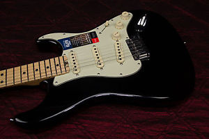 Fender American Elite Stratocaster Shawbucker Electric Guitar Black 031303