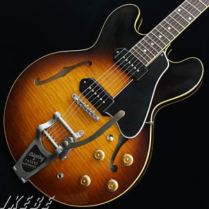 Gibson Memphis Historic Series 1961 ES-330TD Figured VOS VB F/S From Japan #A37
