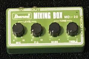 vintage Ibanez mixing box MO-20