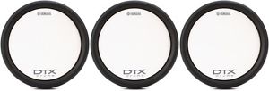 Yamaha DTX Series Single-zone Drum Pad - 7" (3-pack) Value Bundle