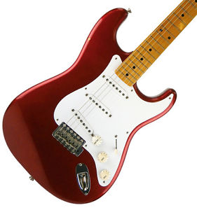 Fender Japan ST57-US Candy Apple Red Electric Guitar 1990's