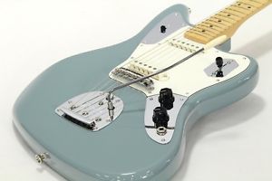 Fender USA American Pro Jaguar Sonic Grey Maple  Used Electric Guitar F/S