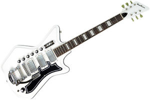Eastwood Guitars Airline '59 Custom 3P DLX - White DEMO