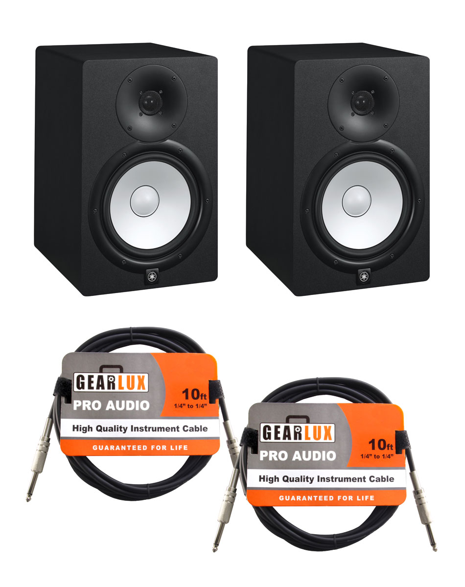 Yamaha HS8 Powered Studio Monitor Pair w/ Cables