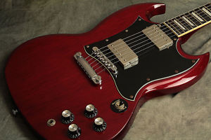 GrassRoots G-SL-47L Cherry Red, SG type, Electric guitar, d1126