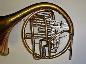 Rare Vintage GEBR ALEXANDER MAINZ  french horn Made in Germany