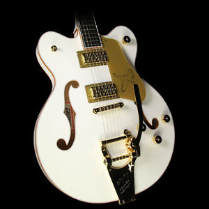 Gretsch G6636T Players Edition White Falcon Double-Cut Electric Guitar w/ Bigsby