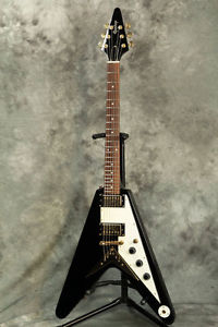 Used Electric Guitar Epiphone/ Limited FLYINGV 1958 Reissue Ebony