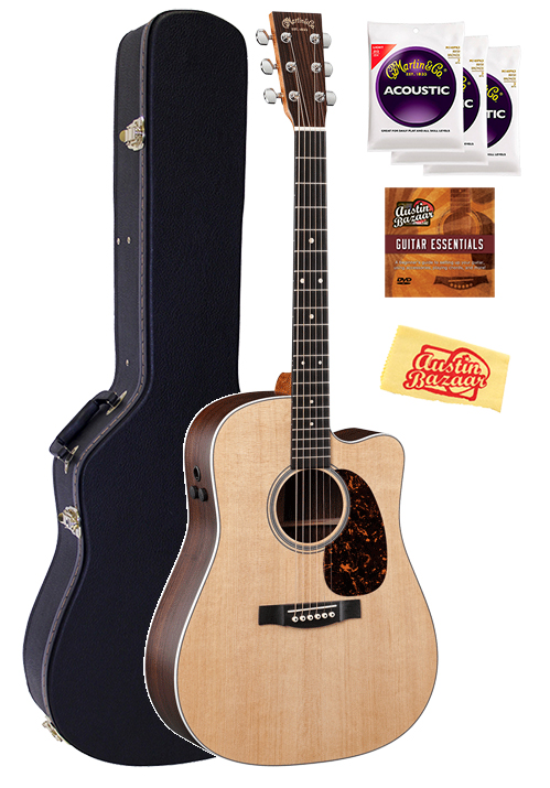 Martin DCPA4 Rosewood Acoustic-Electric Guitar w/ Hard Case