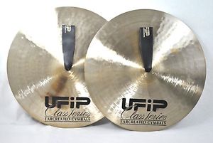 UFIP Symphonic Cymbals Pair Medium 18